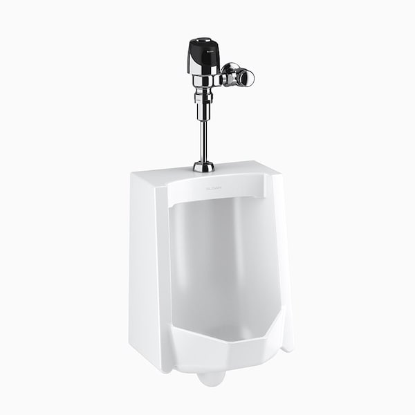 Sloan WEUS1006.1415 SU1009 and SLN 8186-1 Urinal and Flushometer Combo 10061415 - main